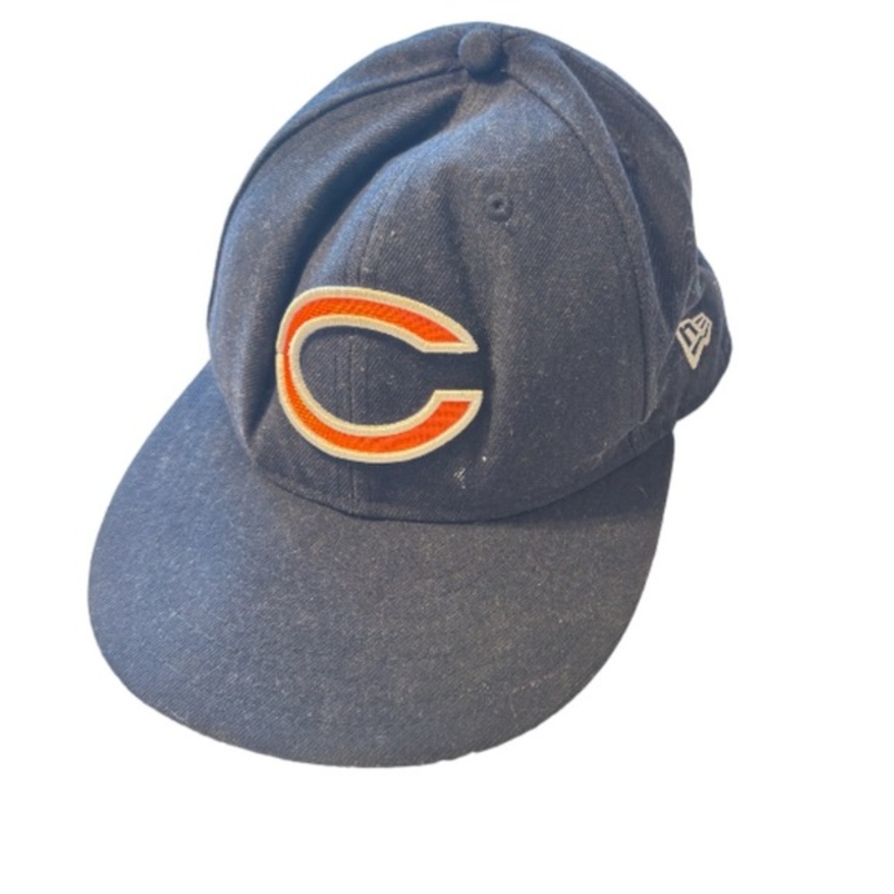 Chicago Bears NFL Sideline New Era 59 FIFTY Fitted Hat "C" Logo size 7 1/2